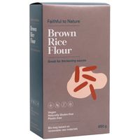 Faithful to Nature Brown Rice Flour 650g